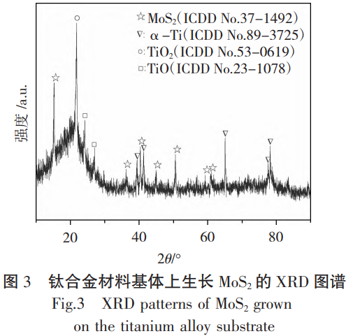 生物醫用鈦材料表面MoS?/HA涂層的制備優化與性能耦合研究——浸漬提拉-高溫煅燒法制備高結晶度MoS?涂層，對比分析兩種涂層的微觀形貌與功能特性，為鈦基植入體機械性能與生物活性協同提升提供實驗數據