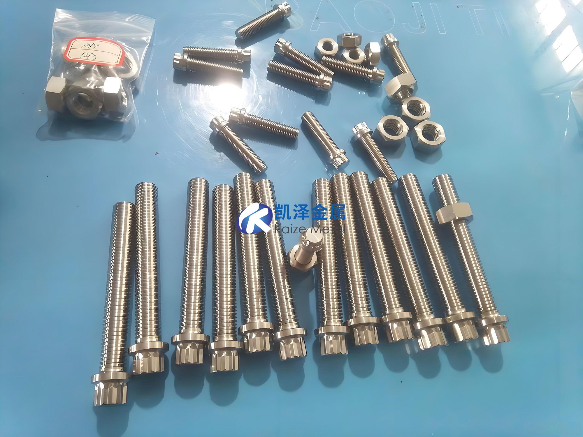 航空航天與石油工業用鈦合金螺絲